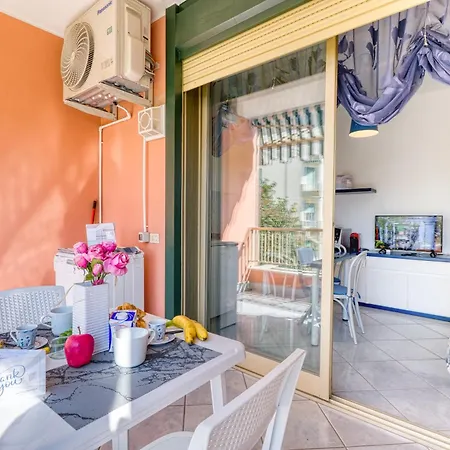 Imperiale Bilocale With Terrace And Ac - Happy Apartment Sanremo