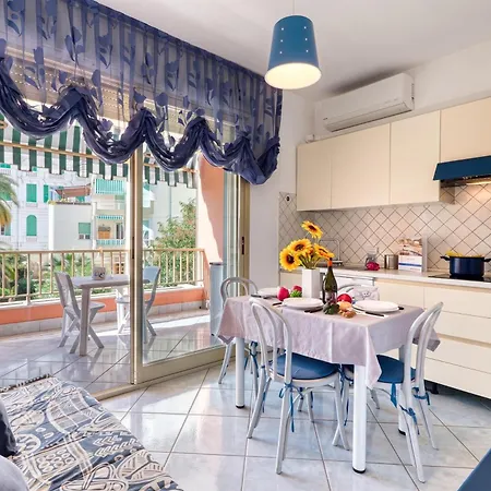 Apartment Imperiale Bilocale With Terrace And Ac - Happy Sanremo